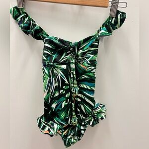 Agua bendita little girls one-piece swimsuit